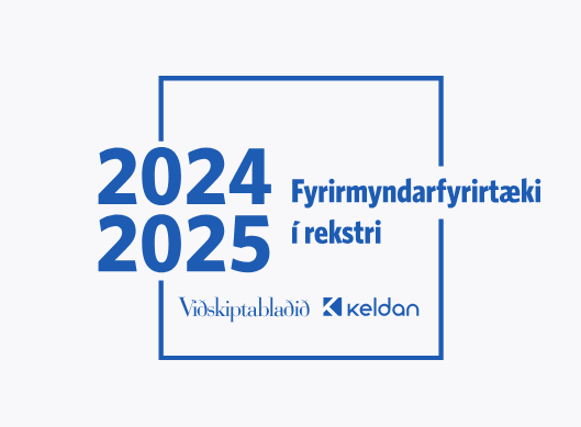 Fyrirmyndarfyrirtæki í rekstri 2024–2025 — Viðskiptablaðið og Keldan